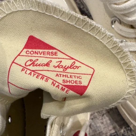 Converse x Comme des Garçons PLAY Chuck 70 High Top - Picture 6 of 10